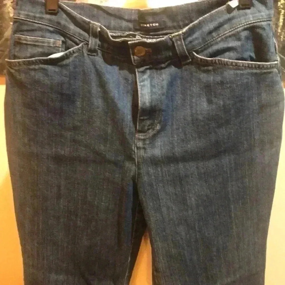 Jones New York Signature Petite Stretch Boot Cut Jeans Size 8P - Picture 5 of 9